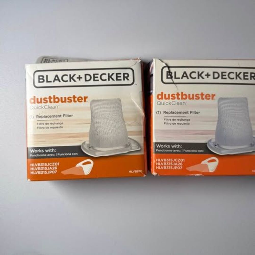 Black+Decker Dustbuster QuickClean Replacement Filter HLVB315 Models New